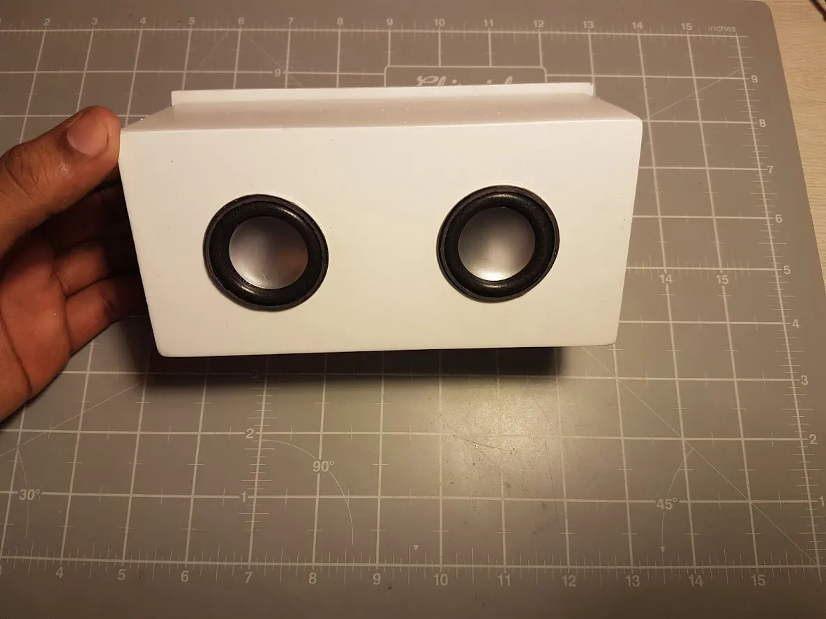 DIY speaker build in progress