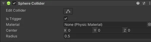 Sphere 1 trigger setup