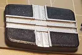 Printed belt buckle