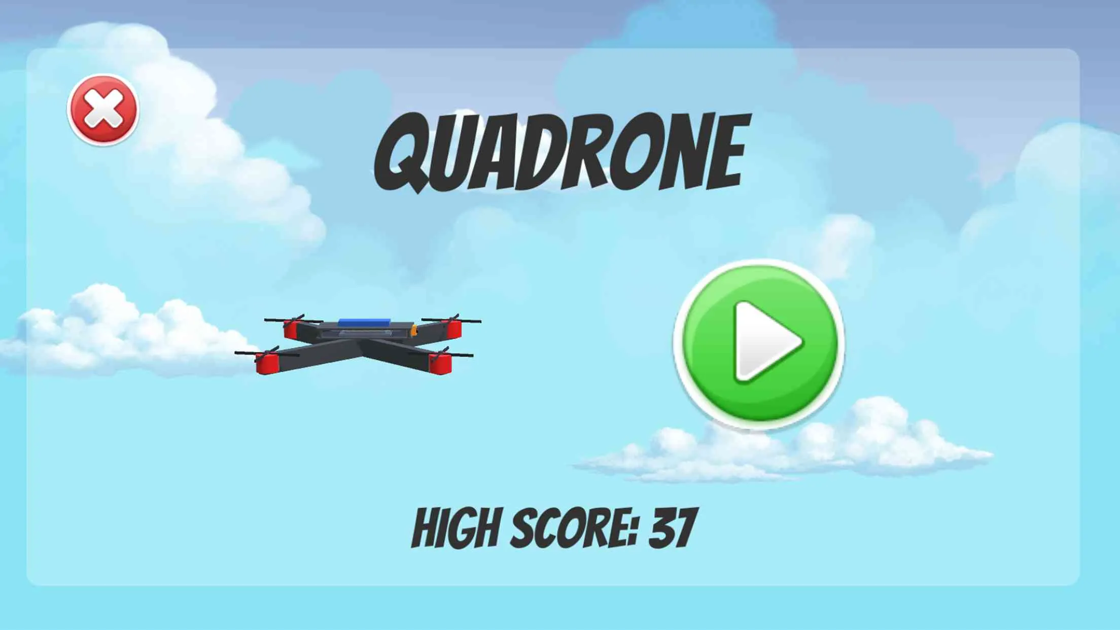 Quadrone game logo