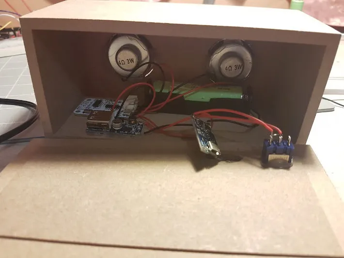 Finished DIY speaker