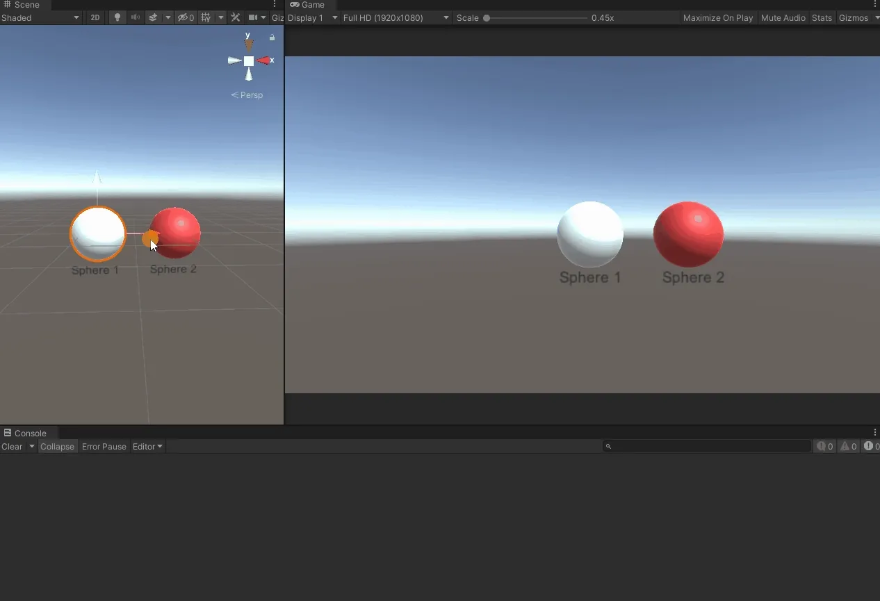 OnTrigger collision callback demo in Unity